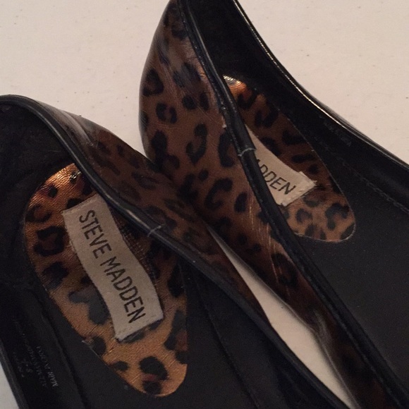 Steve madden leopard print flats shoes - Picture 5 of 8
